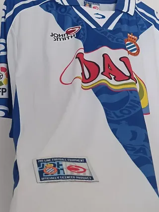 Camiseta RCD Espanyol retro. Tamudo 23. Talla XL