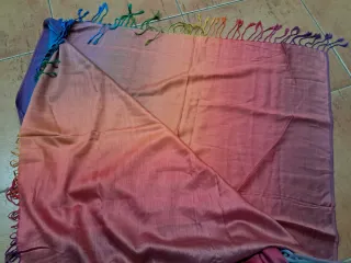 Pañuelo fular Viscosa y Seda Multicolor