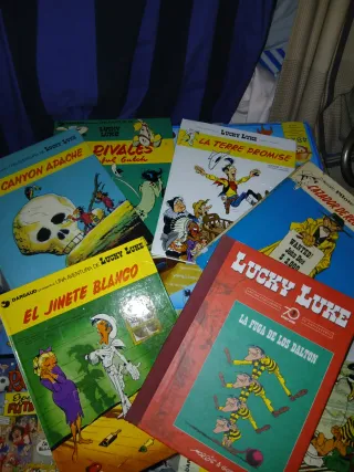 .Lote 6 comis Lucky luke