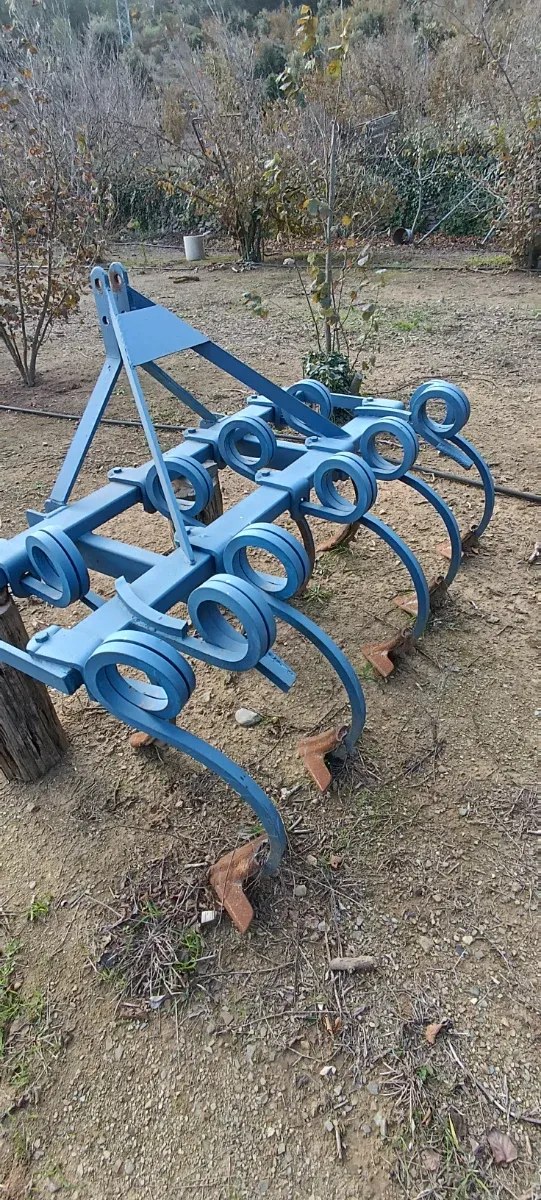 Cultivador 9 brazos azul