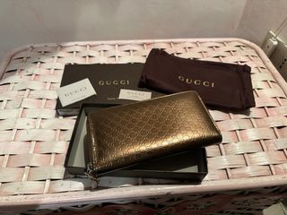 Portafoglio Gucci donna marrone