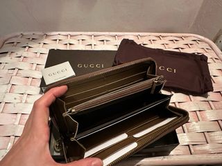 Portafoglio Gucci donna marrone