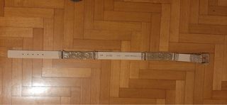 Cintura donna oro/argento con strass