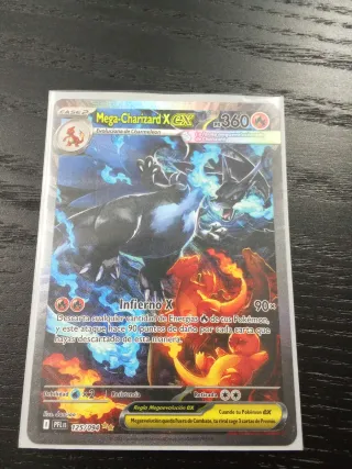 Carta Pokémon Mega Charizard X EX 125/094
