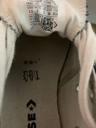 Converse Run Star Hike Negras Talla 38