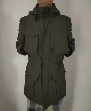 Giubbotto Parka Verde Oliva