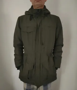 Giubbotto Parka Verde Oliva
