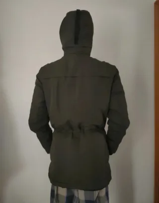 Giubbotto Parka Verde Oliva