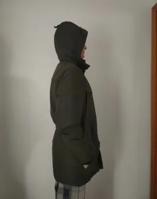 Giubbotto Parka Verde Oliva