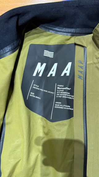 Chaqueta MAAP Ascent Pro Rain XS