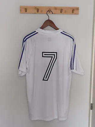 Camiseta Real Madrid Retro Zanussi. Talla XL