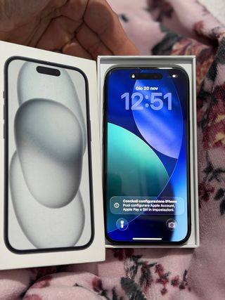 iPhone 15 128GB Nero