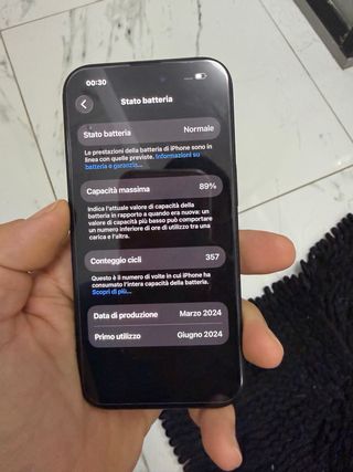iPhone 15 128GB Nero