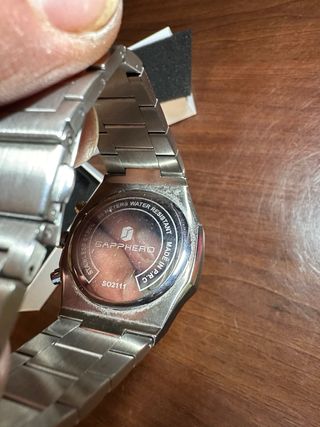 Reloj SAPPHIRO Acero Inoxidable 50M Impermeable