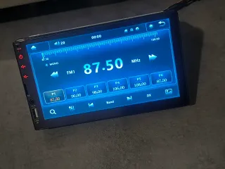 Radio Coche Pantalla Táctil + Mando