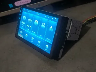 Radio Coche Pantalla Táctil + Mando