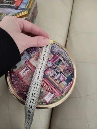 Coppia scatole latta vuote vintage Jacobsen's