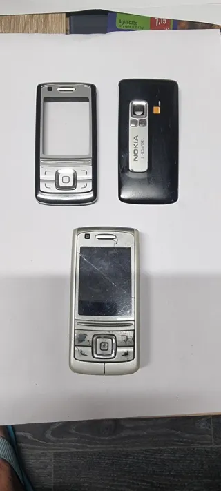 Nokia 6280 Plata/Negro