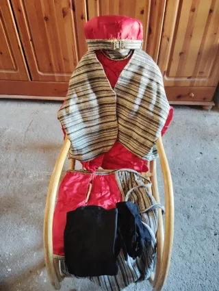 Traje de paje completo