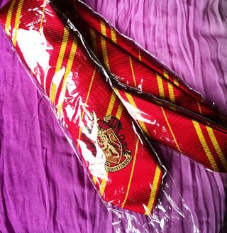 Corbata Gryffindor Harry Potter Roja y Dorada