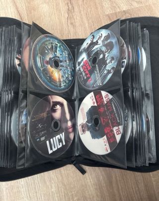 135 películas & 36 temporadas de series en DVD