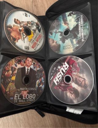 135 películas & 36 temporadas de series en DVD