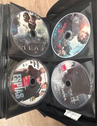 135 películas & 36 temporadas de series en DVD