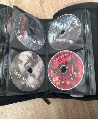135 películas & 36 temporadas de series en DVD