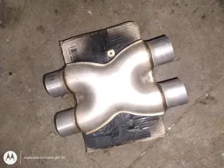 Tubo de escape X-pipe