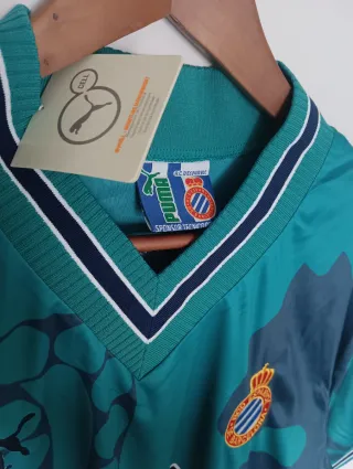 Camiseta RCD Espanyol retro. Tamudo 29. Talla XL