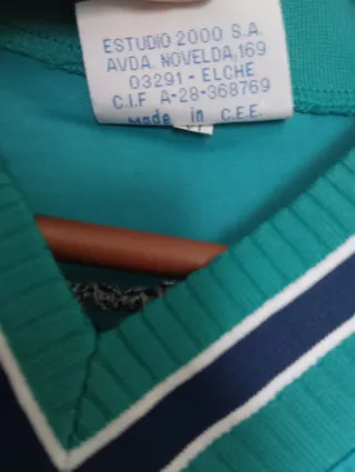 Camiseta RCD Espanyol retro. Tamudo 29. Talla XL