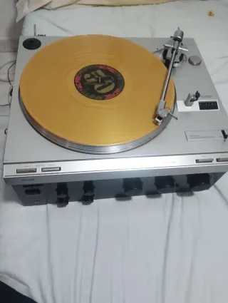 Tocadiscos Philips Plata y Negro