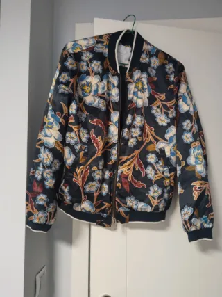 Bomber Springfield floral mujer