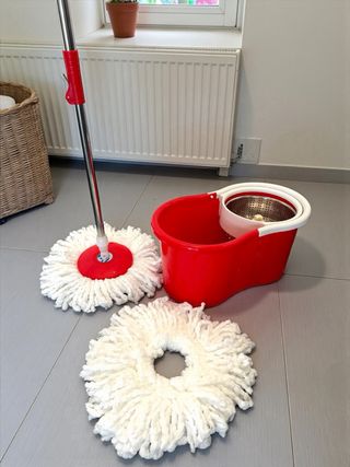 Mocio Rotante con 1 microfibra