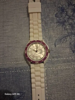 Reloj Racer Blanco y Morado