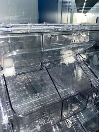 Expositor productos a granel transparente