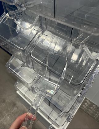 Expositor productos a granel transparente