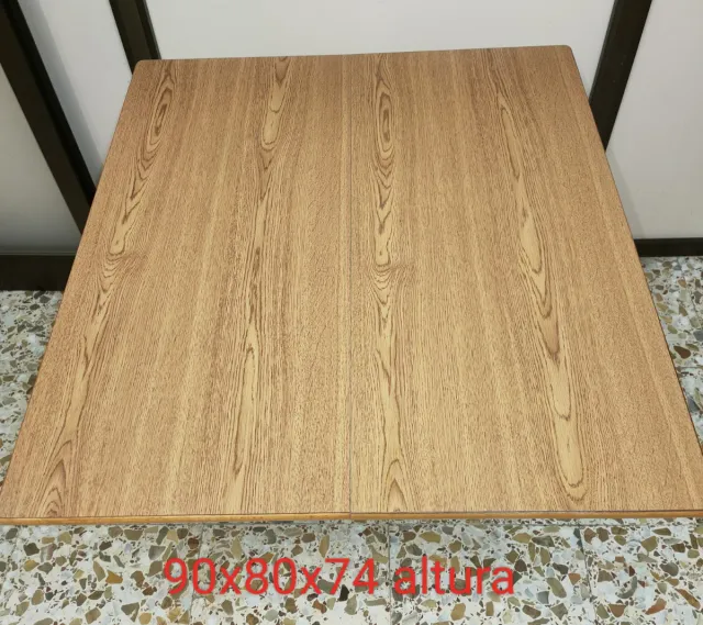 Mesita madera plegable con cajón