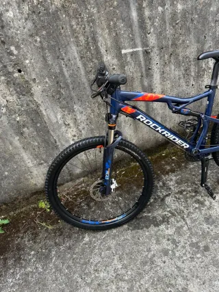 Bicicleta Rockrider ST540S doble Suspensión.