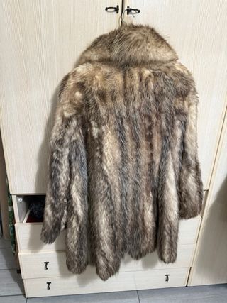 Pelliccia volpe marrone