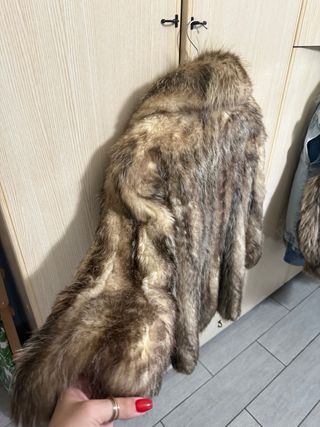 Pelliccia volpe marrone