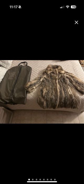 Pelliccia volpe marrone