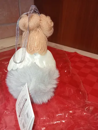 Angelo in tessuto con cuore