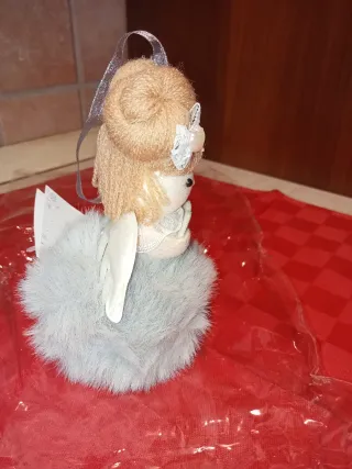 Angelo in tessuto con cuore