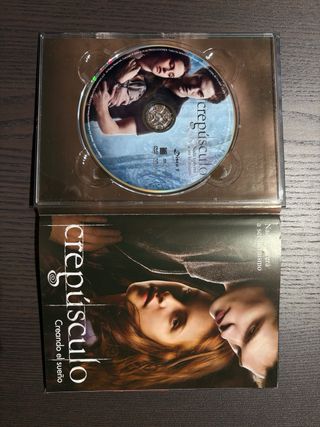 DVDs saga Crepúsculo DVD en edición libro