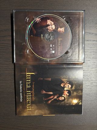 DVDs saga Crepúsculo DVD en edición libro