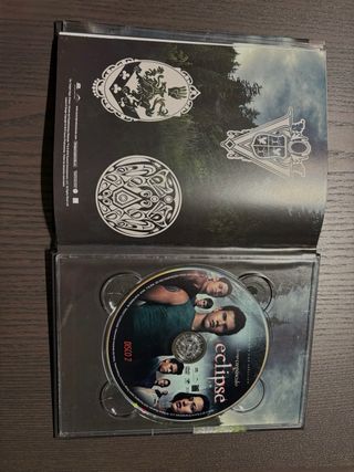 DVDs saga Crepúsculo DVD en edición libro