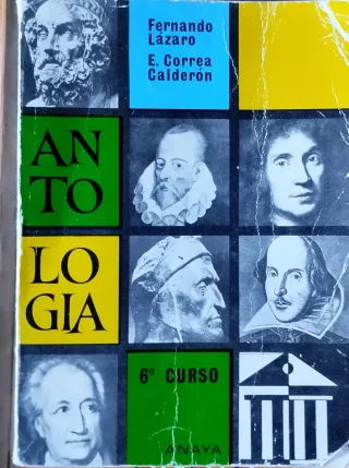 ANTOLOGIA LITERARIA 6º CURSO DE BACHILLERATO