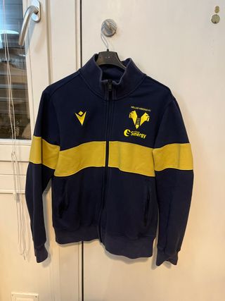 Felpa Macron Hellas Verona FC Blu/Gialla