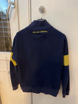 Felpa Macron Hellas Verona FC Blu/Gialla